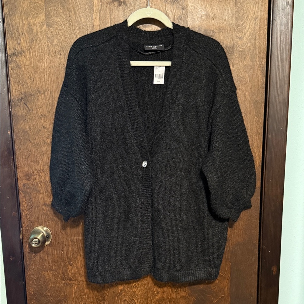 Lane Bryant Black Women's dressy Sweater overpiece